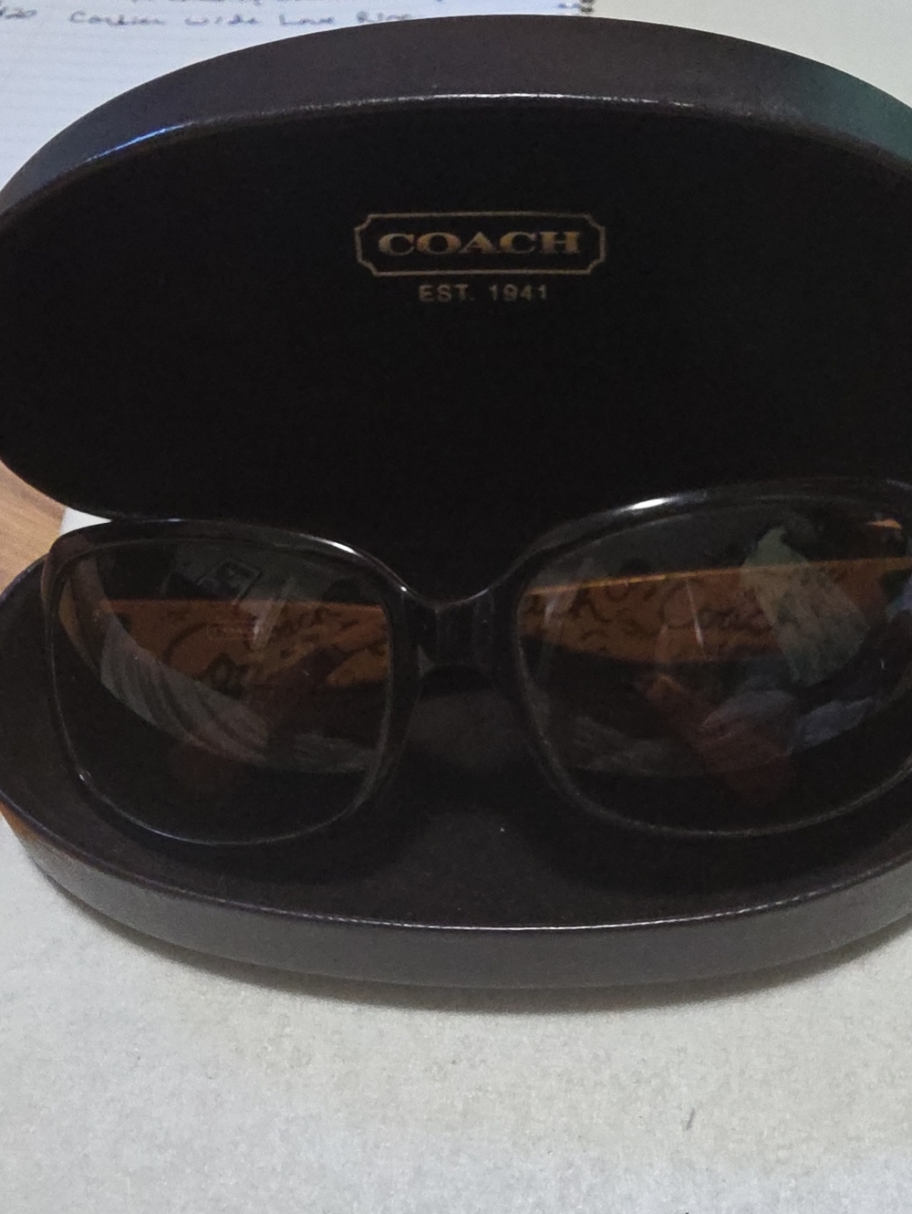 Authentic Coach Glasses
